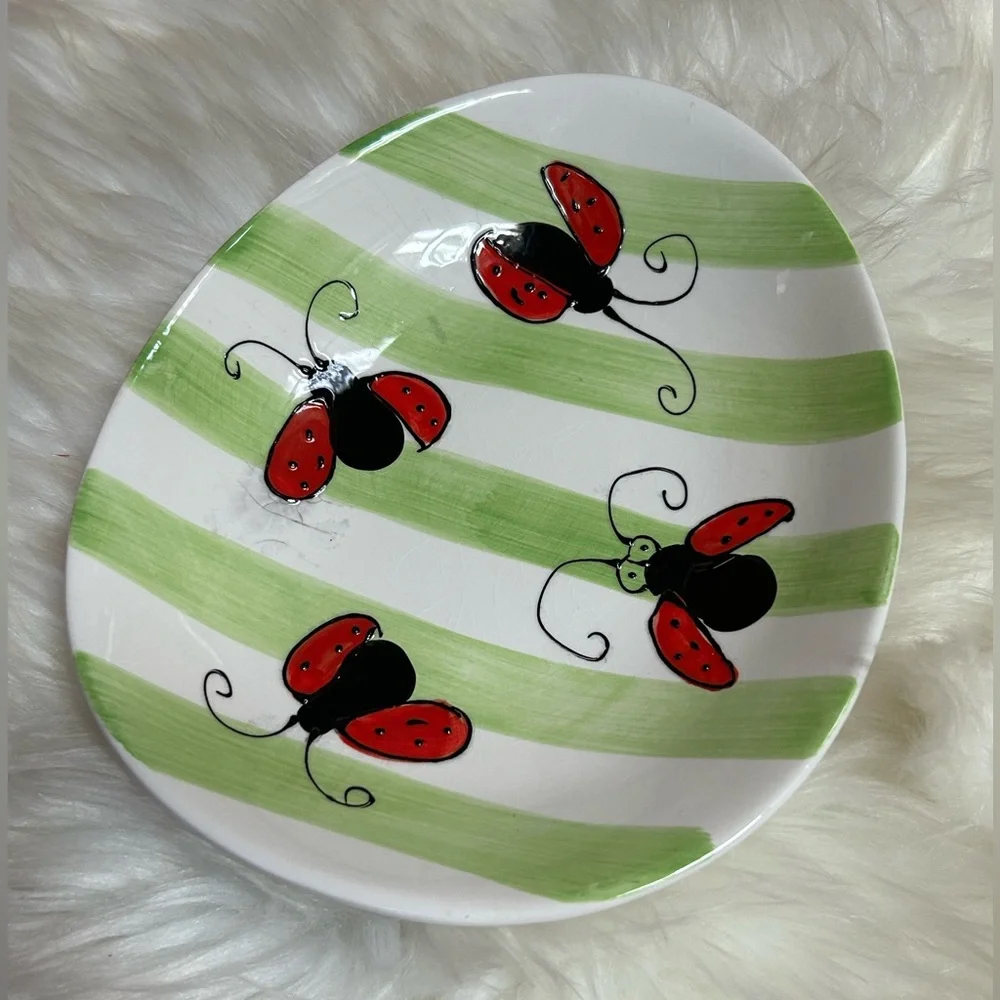 Whimsy Collection Jill Seale Boston Warehouse Set of 4 Plates - Picture 15 of 16